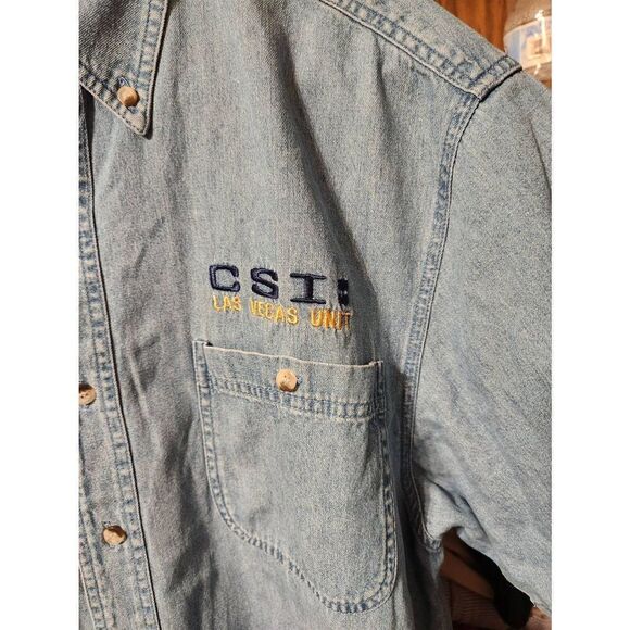 Passion-1 S CSI shirt las vegas blue - Picture 6 of 7